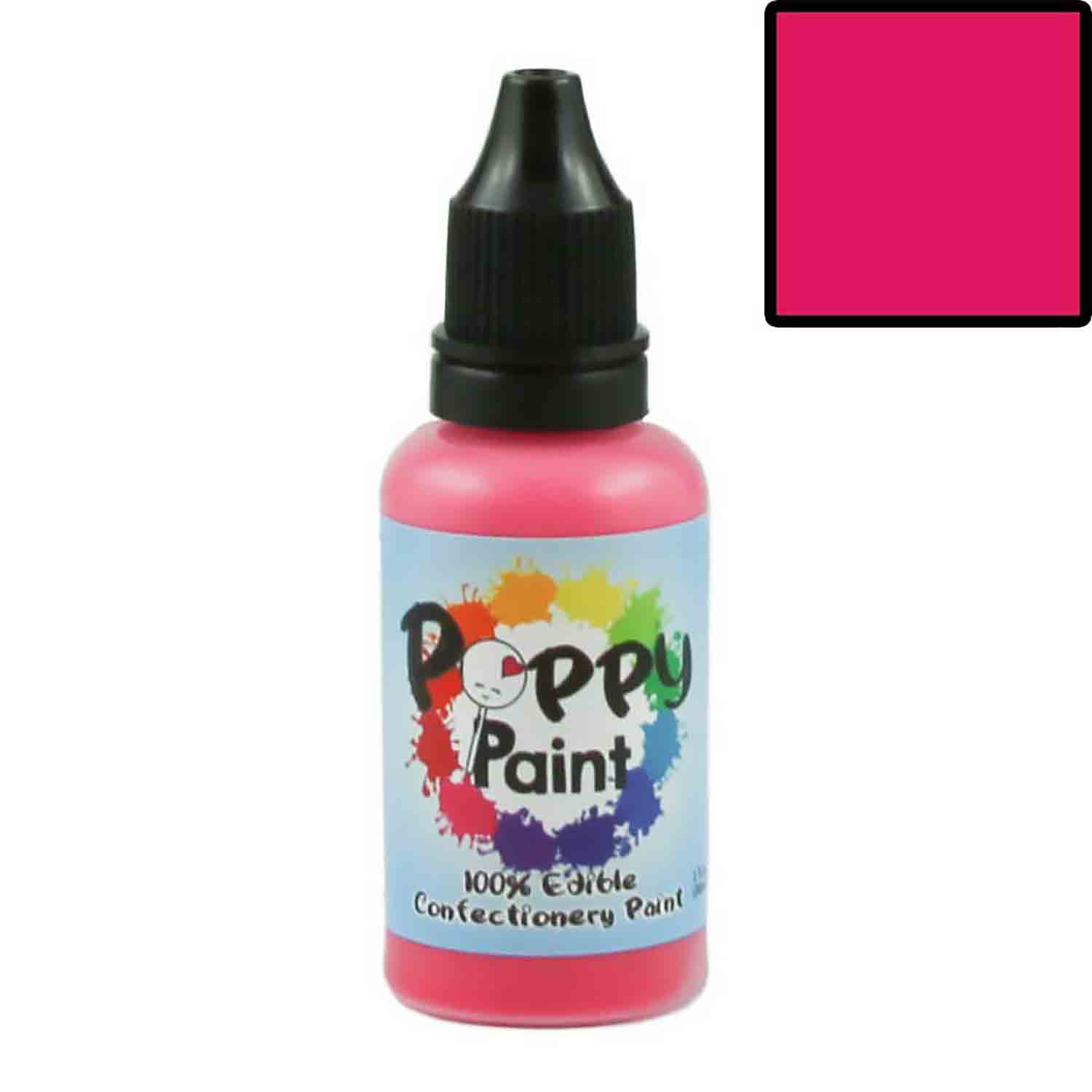 Pink 100% Edible Confectionery Paint
