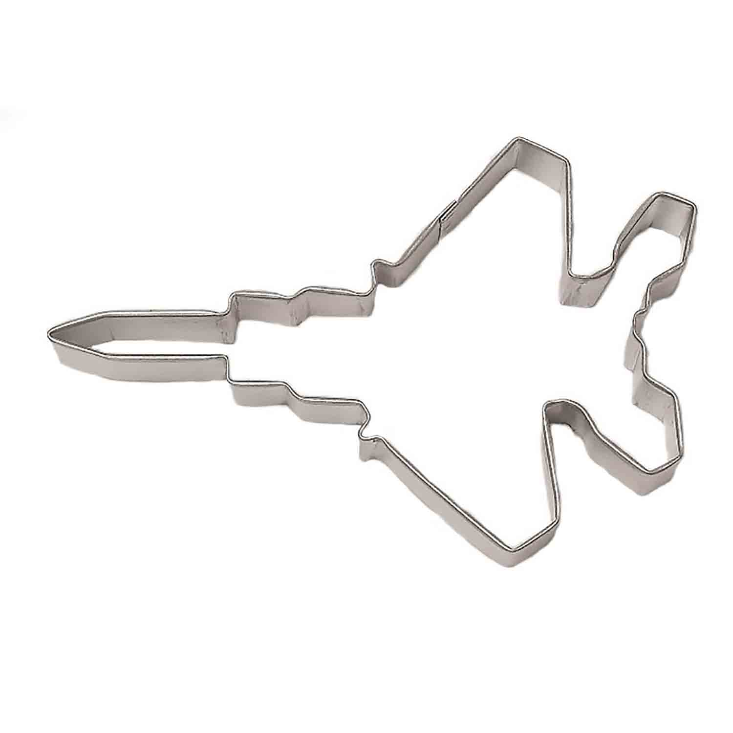 Military Jet Cookie Cutter