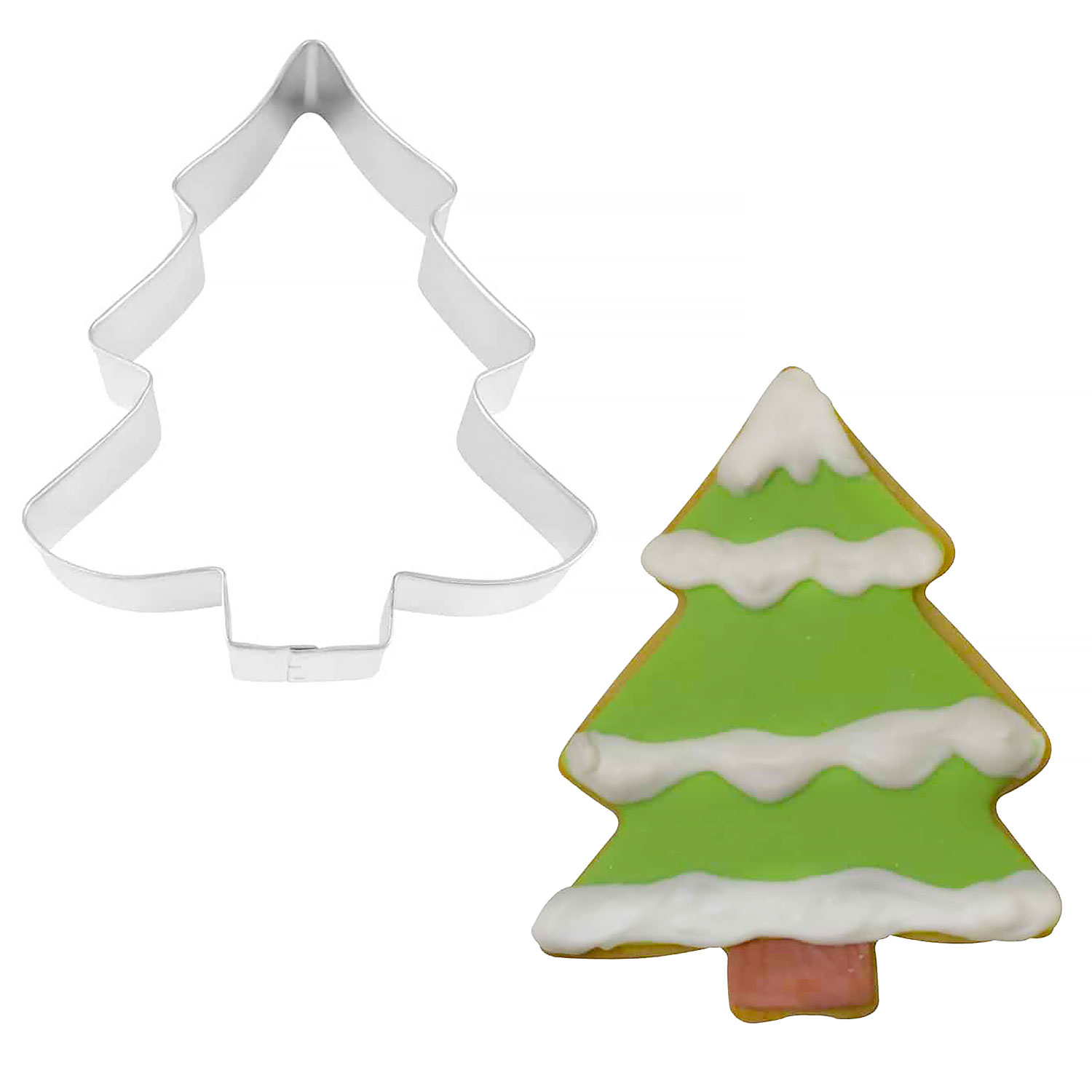 5.25 in Christmas Tree Cookie Cutter