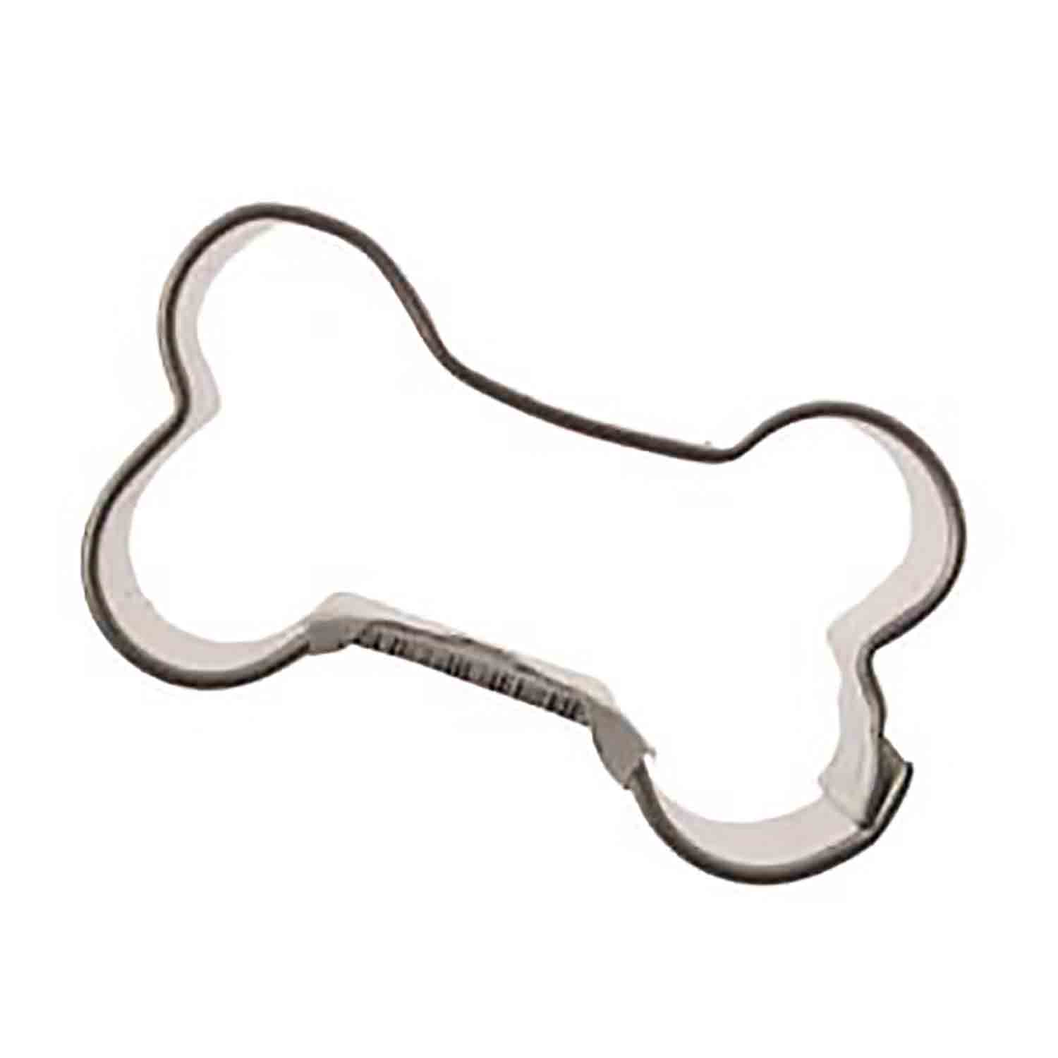 Mini Dog Bone Cookie Cutter - 1 3/8"