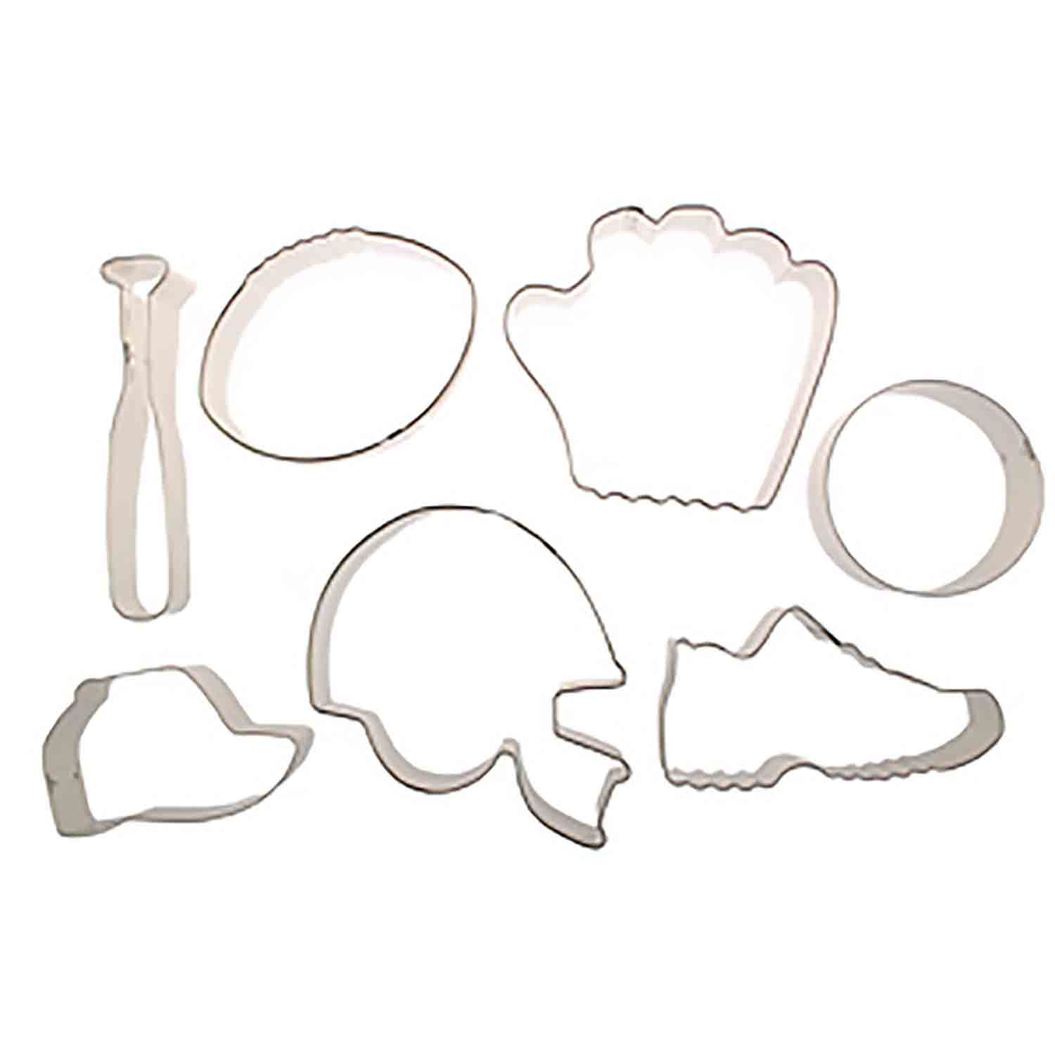 Sports Cookie Cutter Set