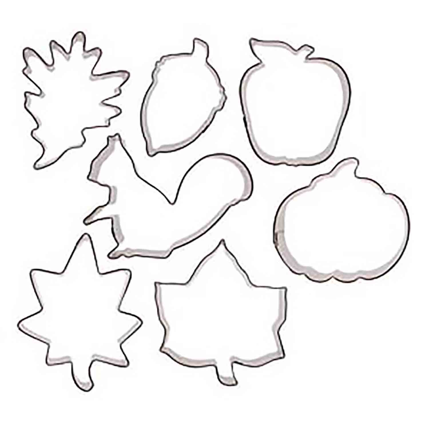 Autumn Cookie Cutter Set