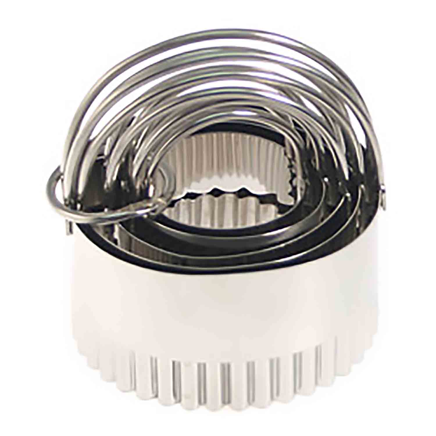 Stainless Steel Scalloped Round Cutter Set - RM-91756 | Country Kitchen
