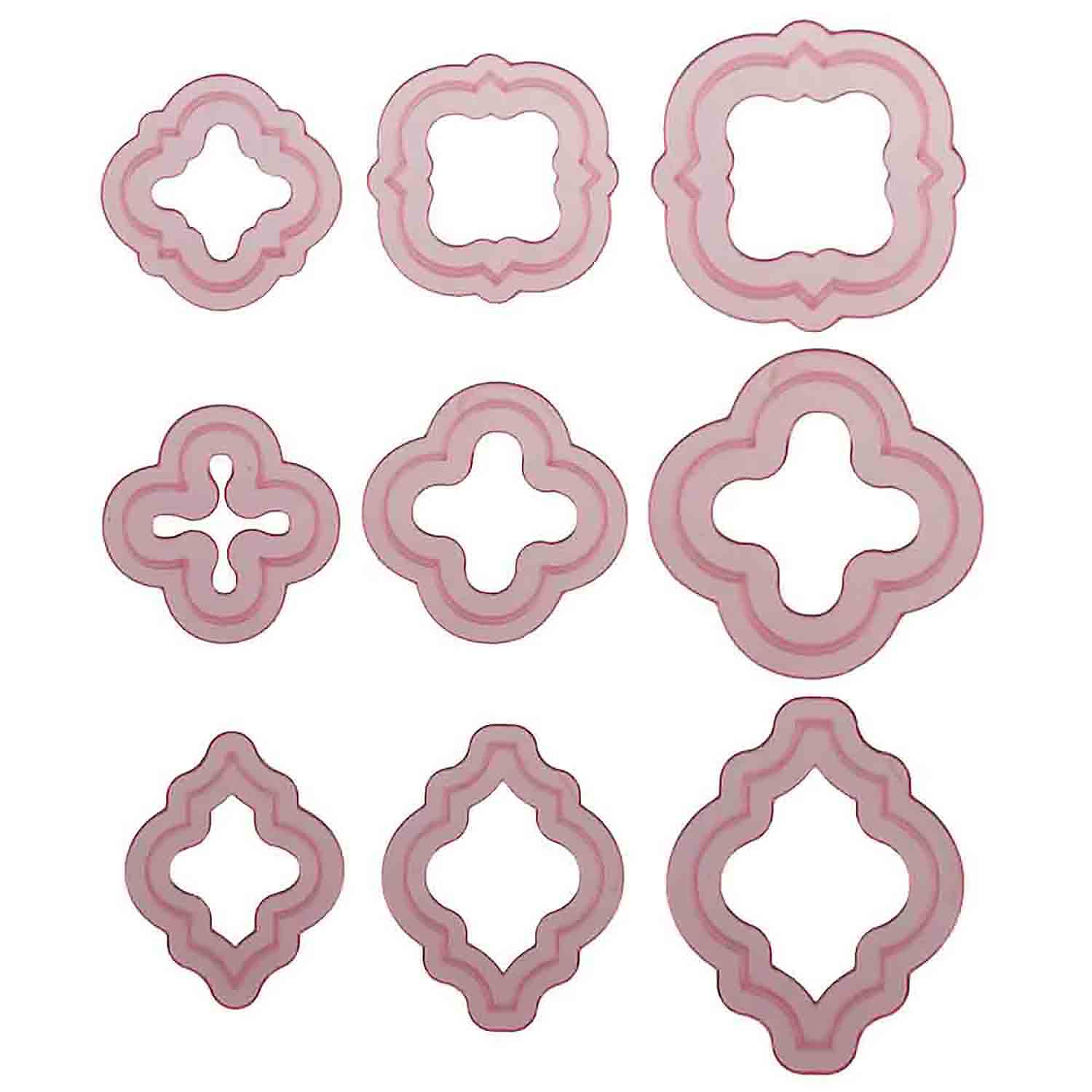 Quatrefoil Element Cutter Set by Marina Sousa