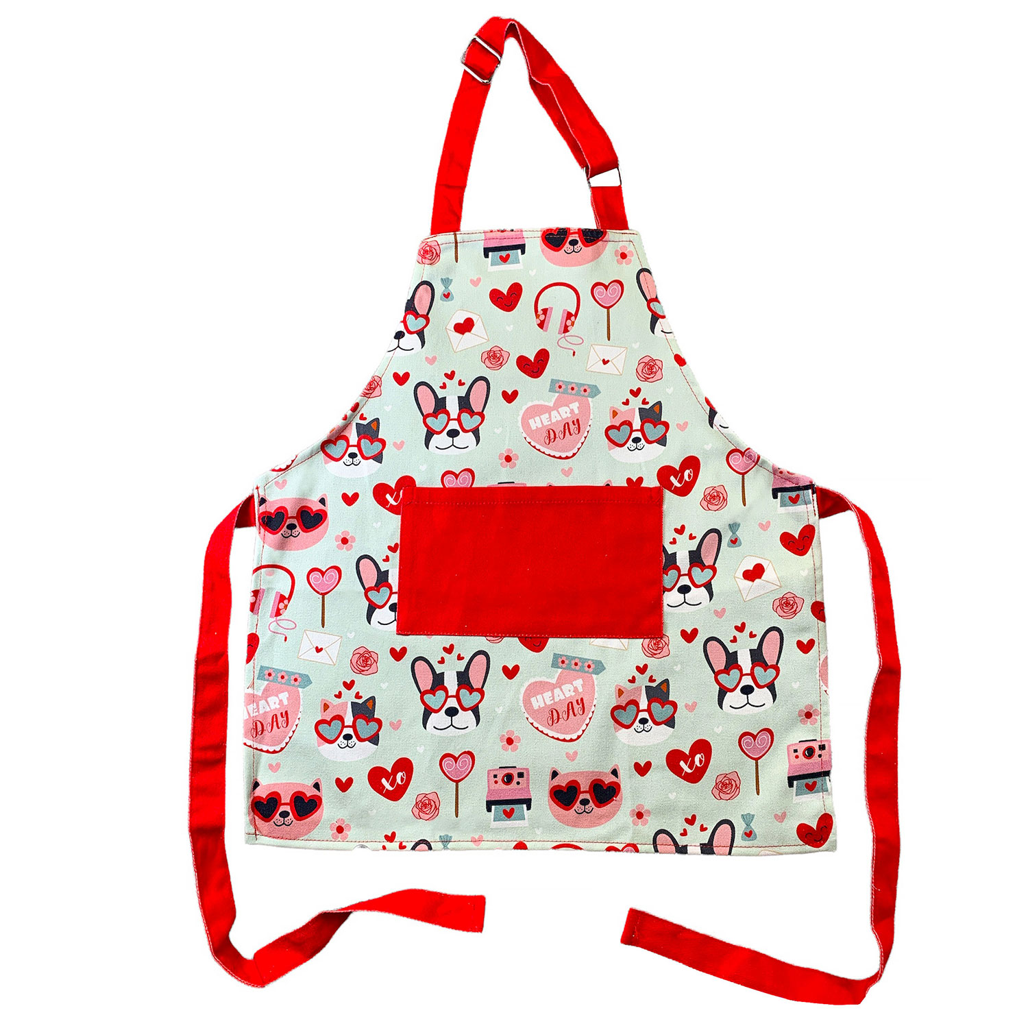 Valentine Pets Apron - Child