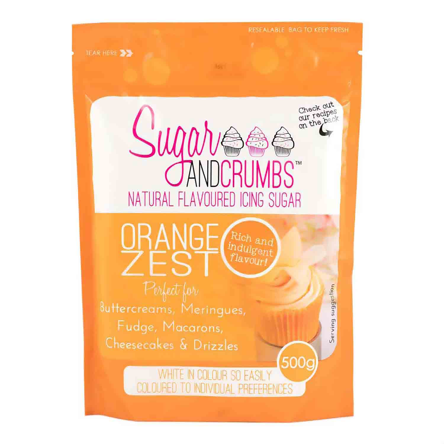 Orange Zest Icing Sugar Country Kitchen SweetArt