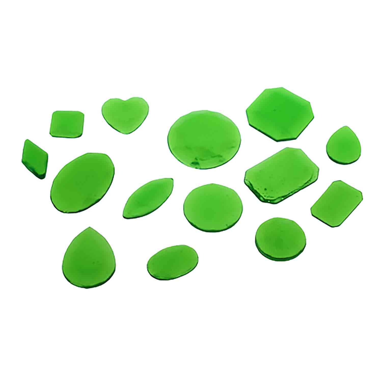 Green Assorted Size Jewels