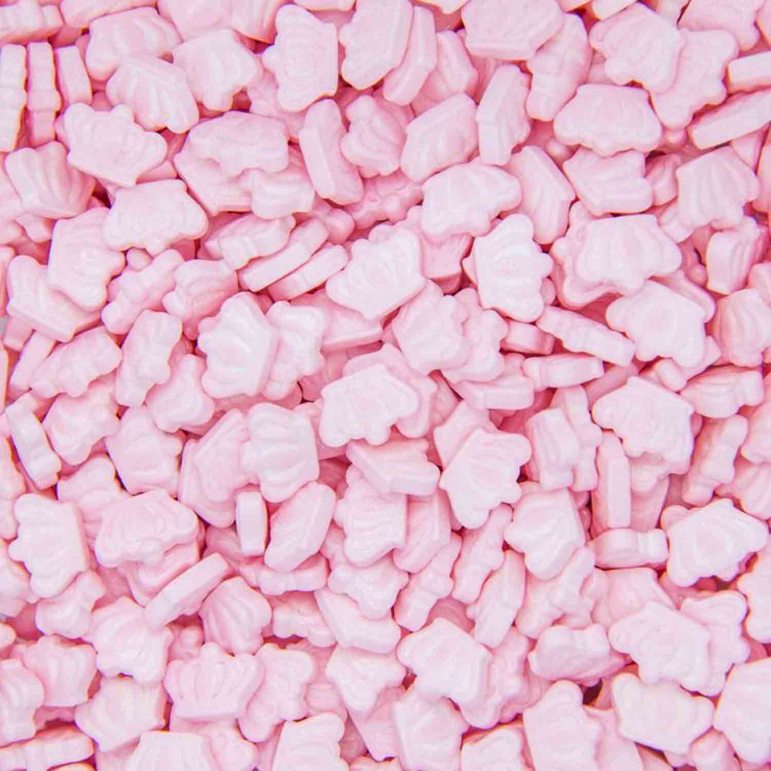 Light Pink Crown Candy Sprinkles