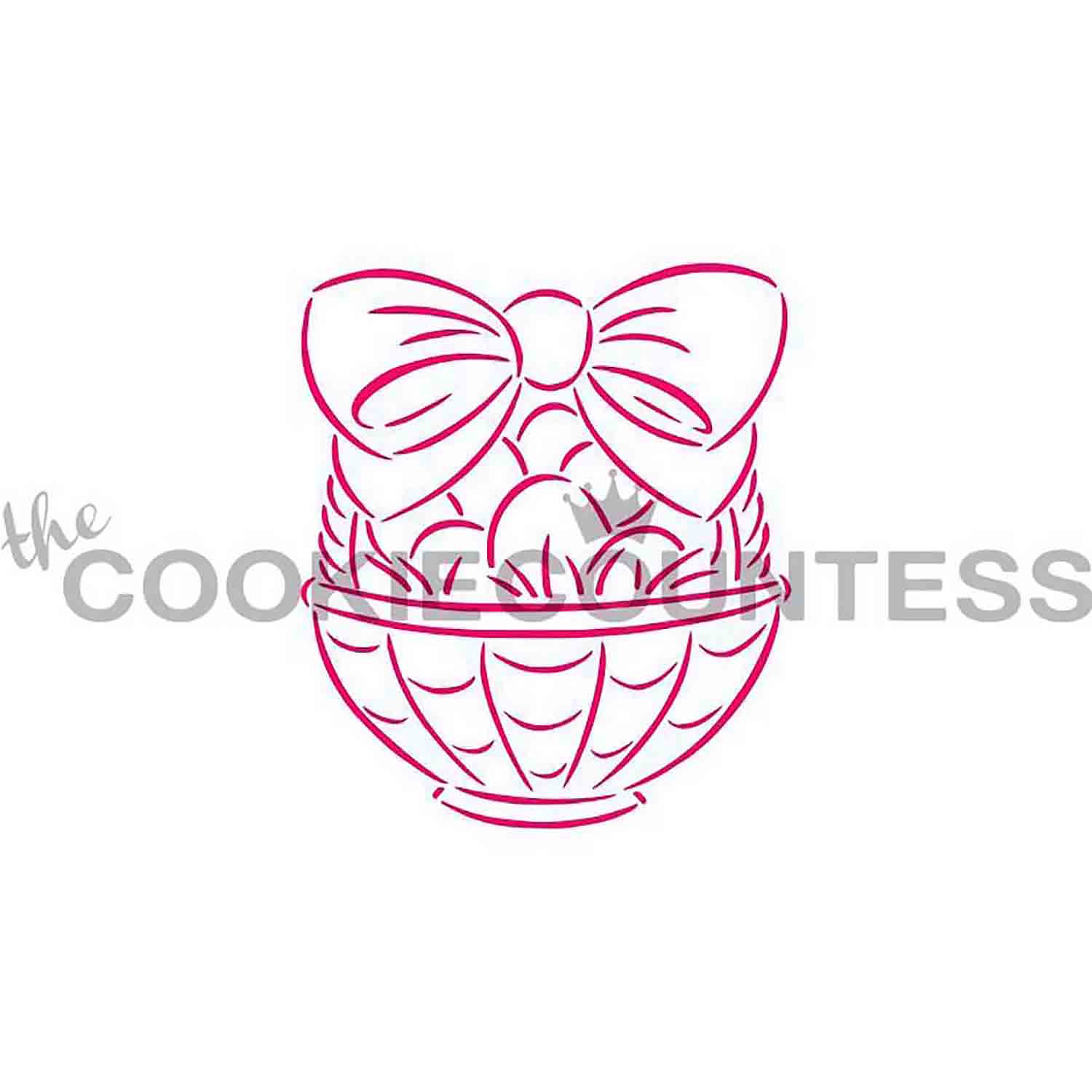 Easter Basket Stencil