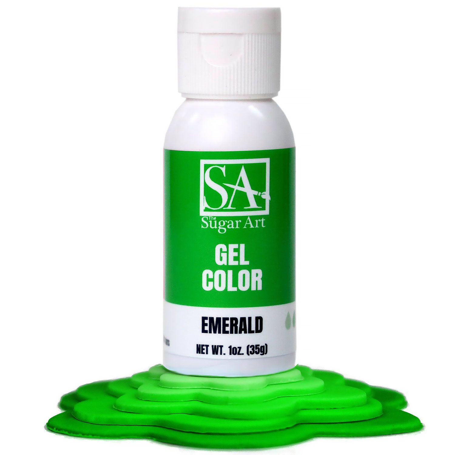 Emerald Green Gel Food Color