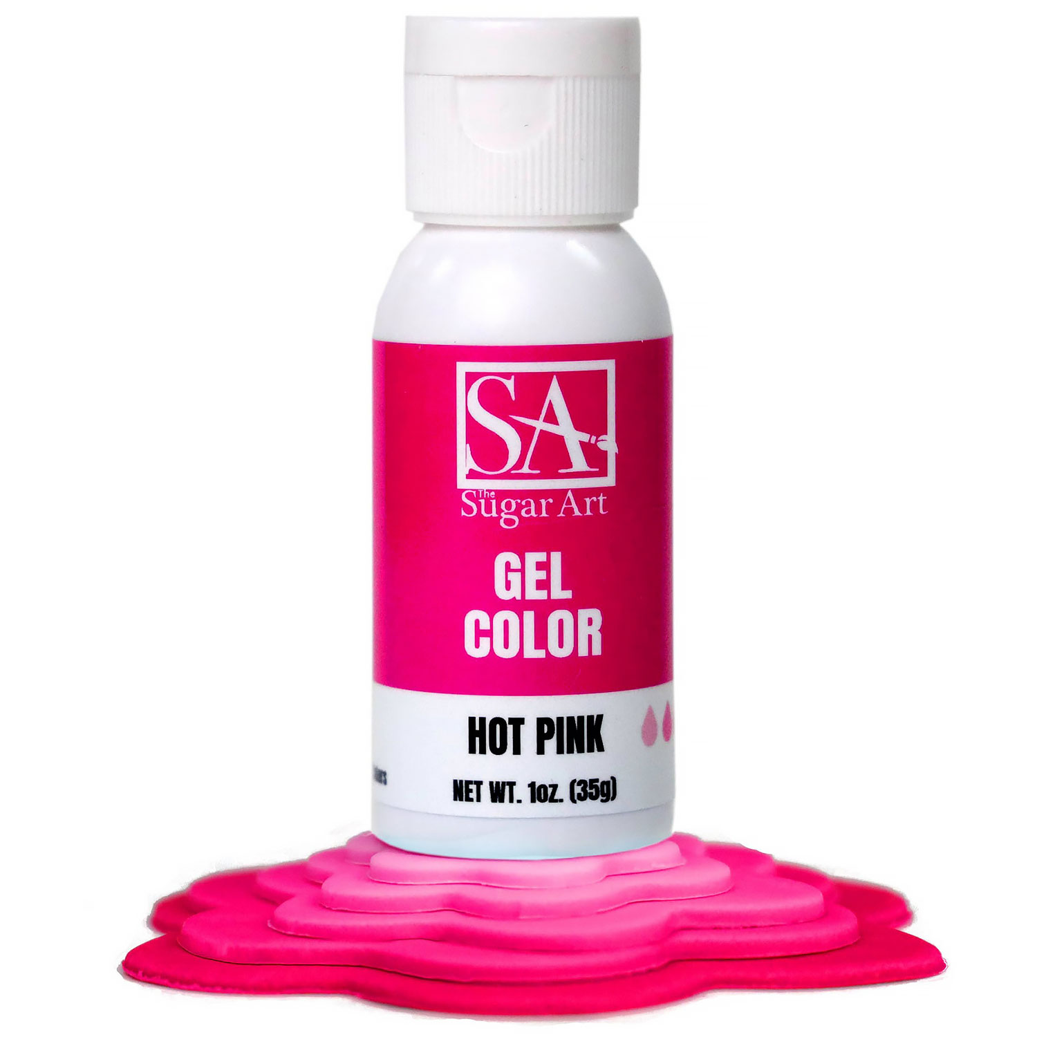 Hot Pink Gel Food Color