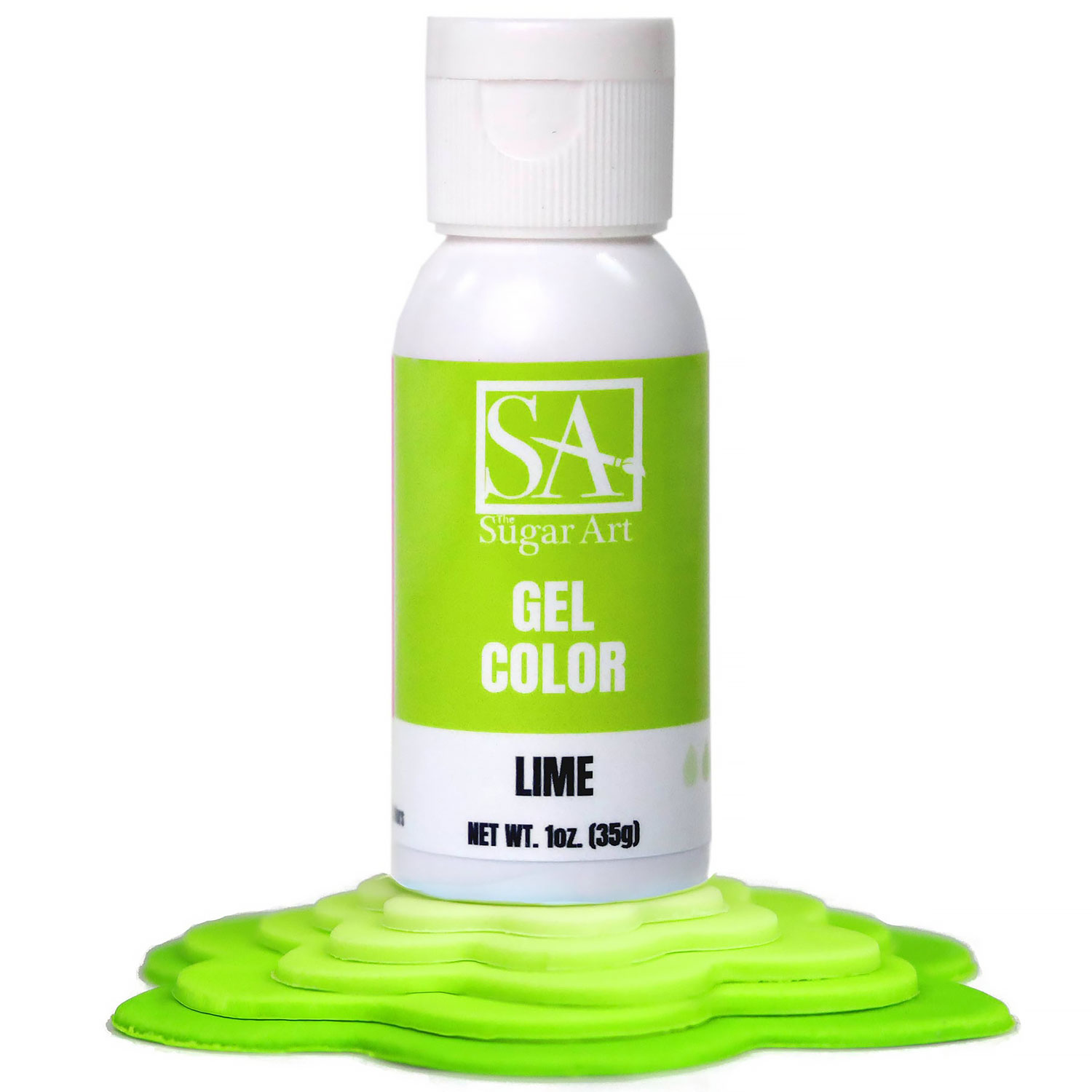 Lime Green Gel Food Color