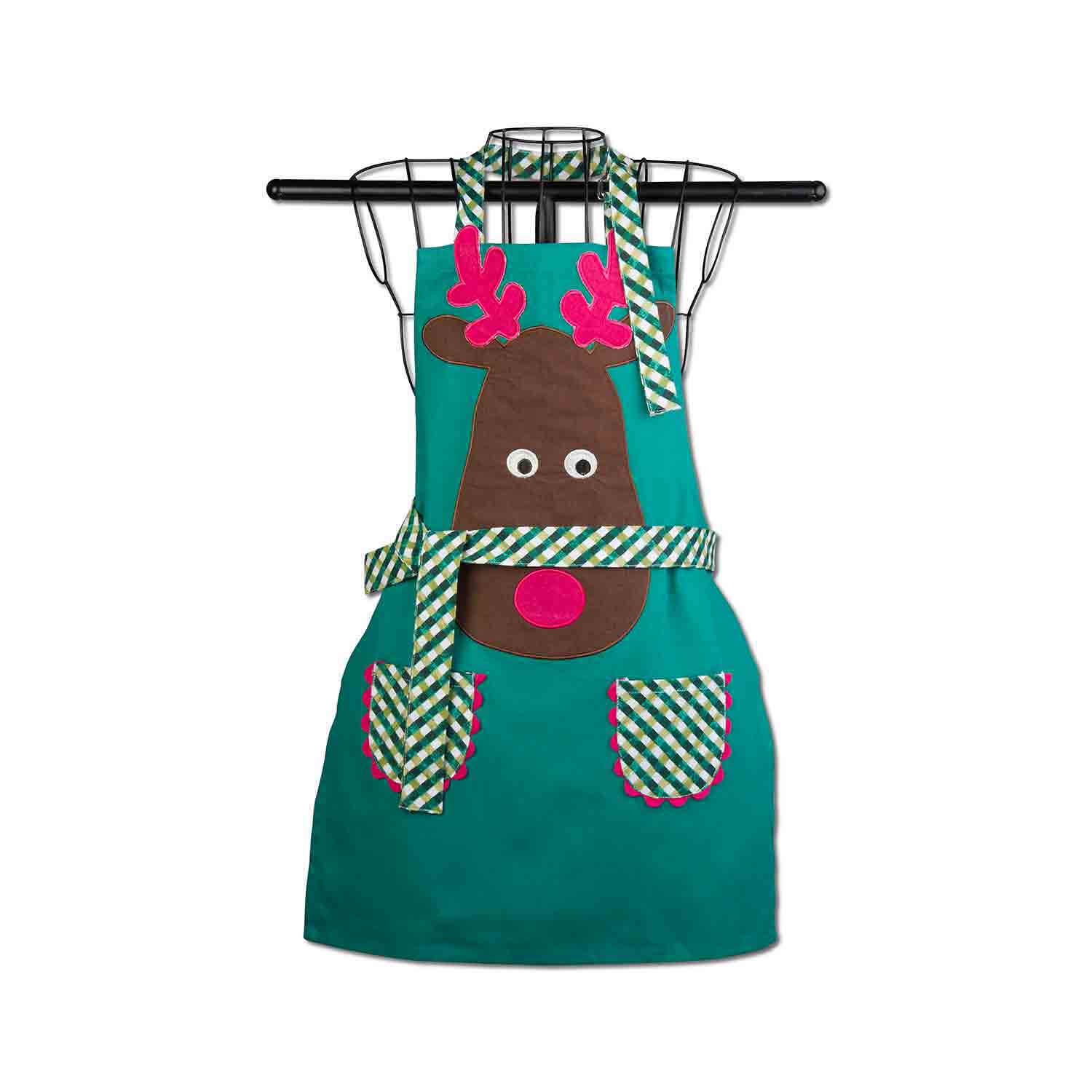 Joyful Reindeer Apron - Child