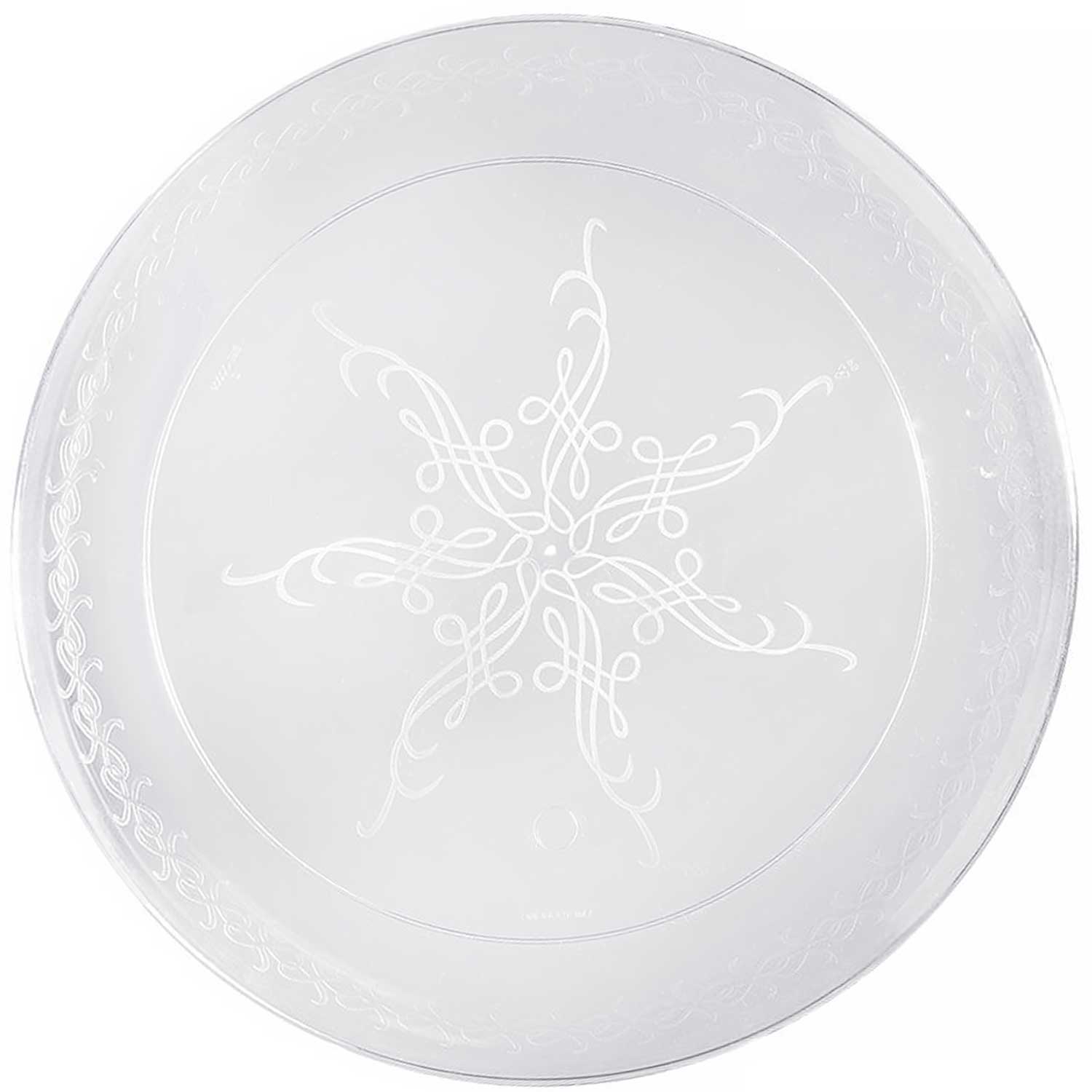 9" Clear Plate