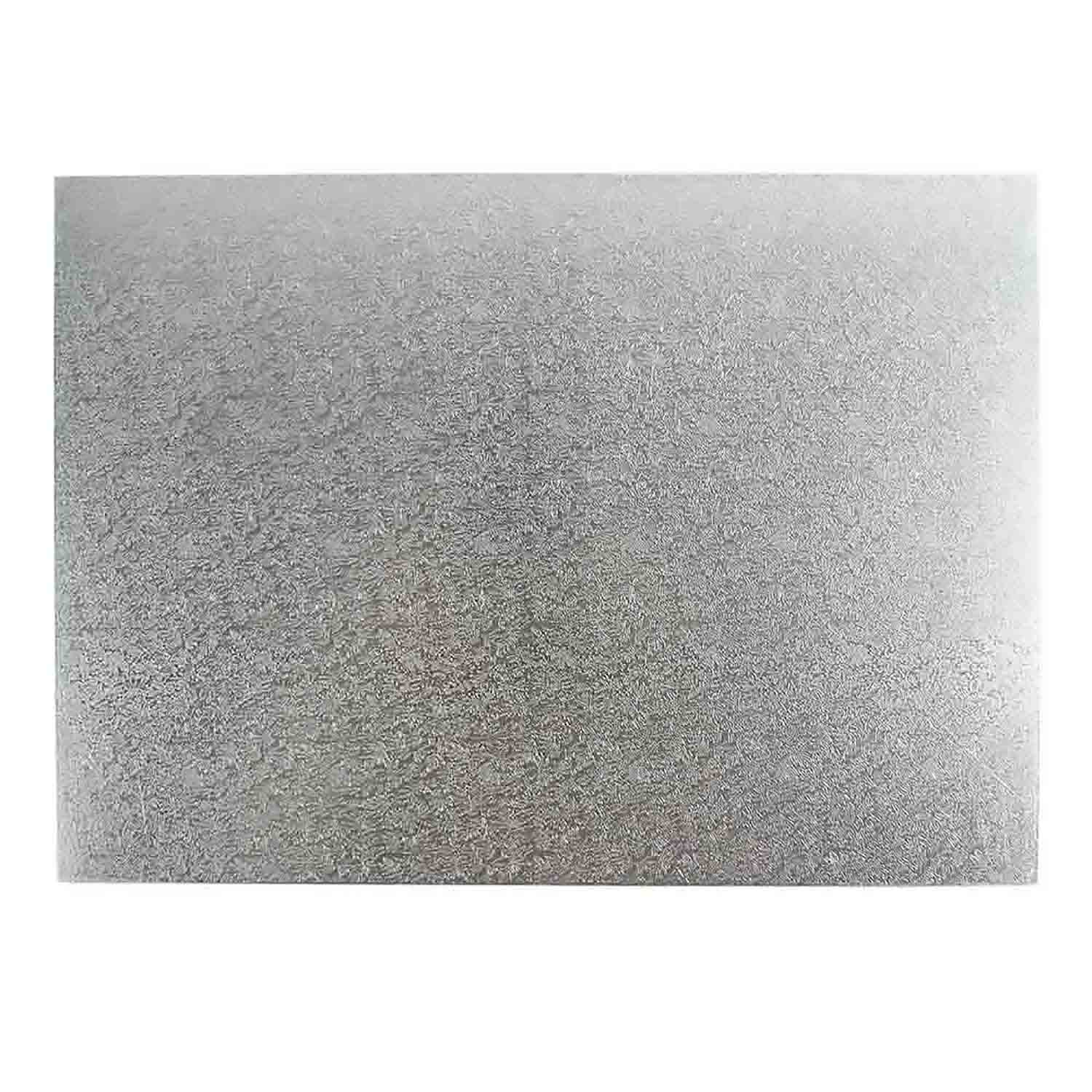 Silver Rectangle Sheet Cake Sturdy Boards