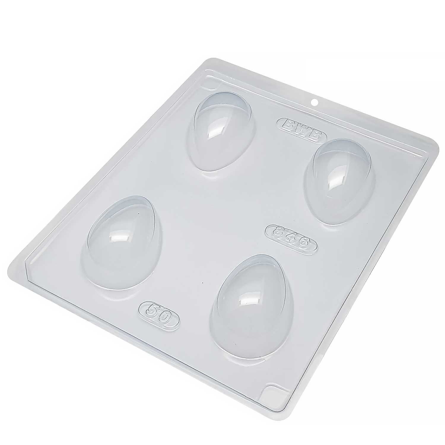 BWB 50G Egg 3PC Chocolate Mold Country Kitchen