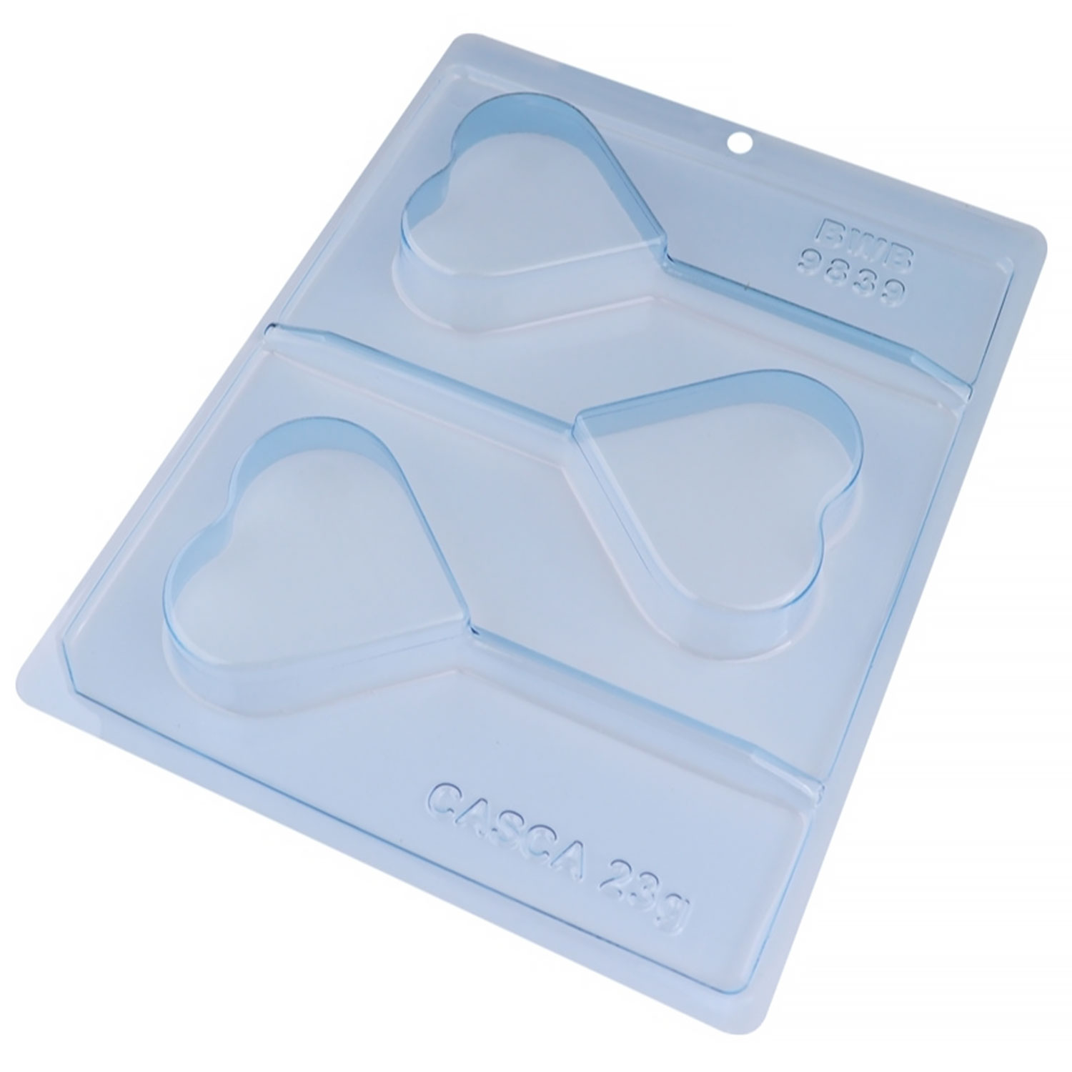 Heart Three Part Chocolate Sucker Mold