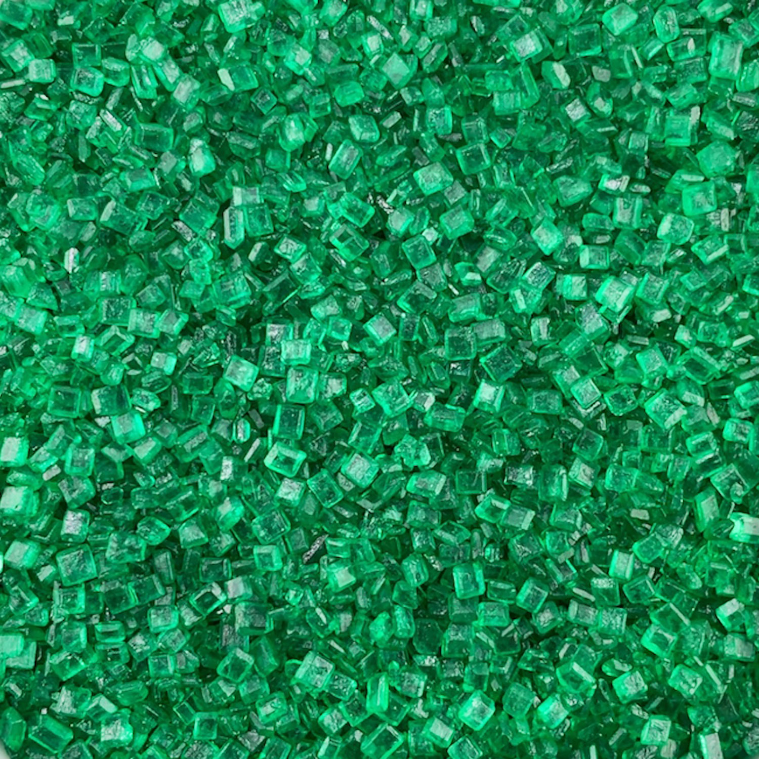 Green Coarse Sugar Crystals