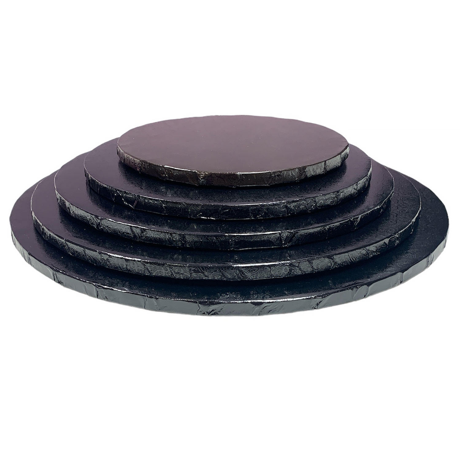 Black Round Cake Drums