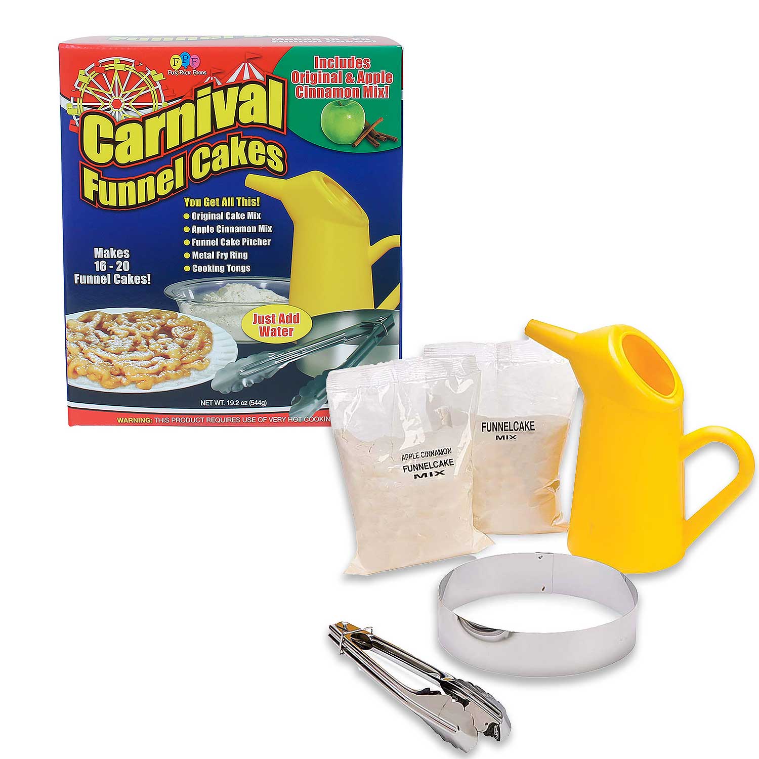 Carnival King Funnel Cake Ring Molds - Shop for Sizes