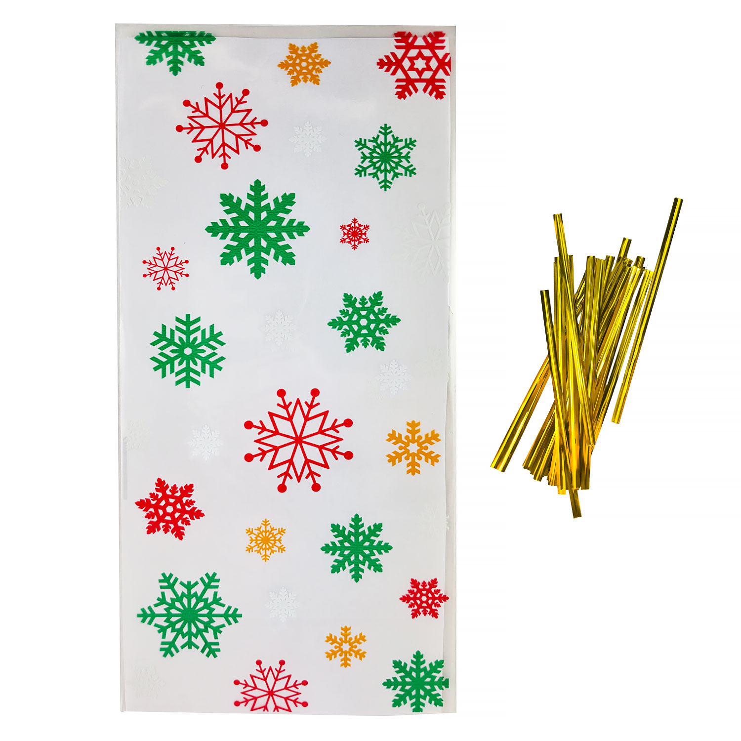 Christmas Snowflake Treat Bags