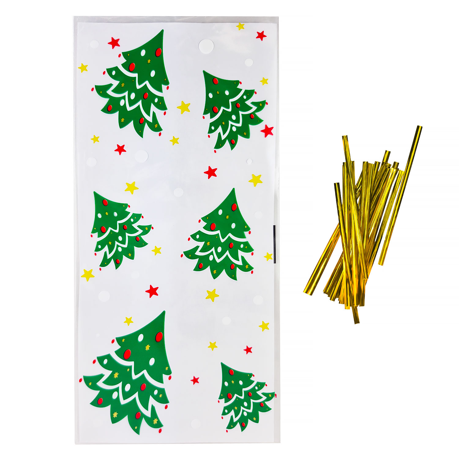 Christmas Trees Treat Bags