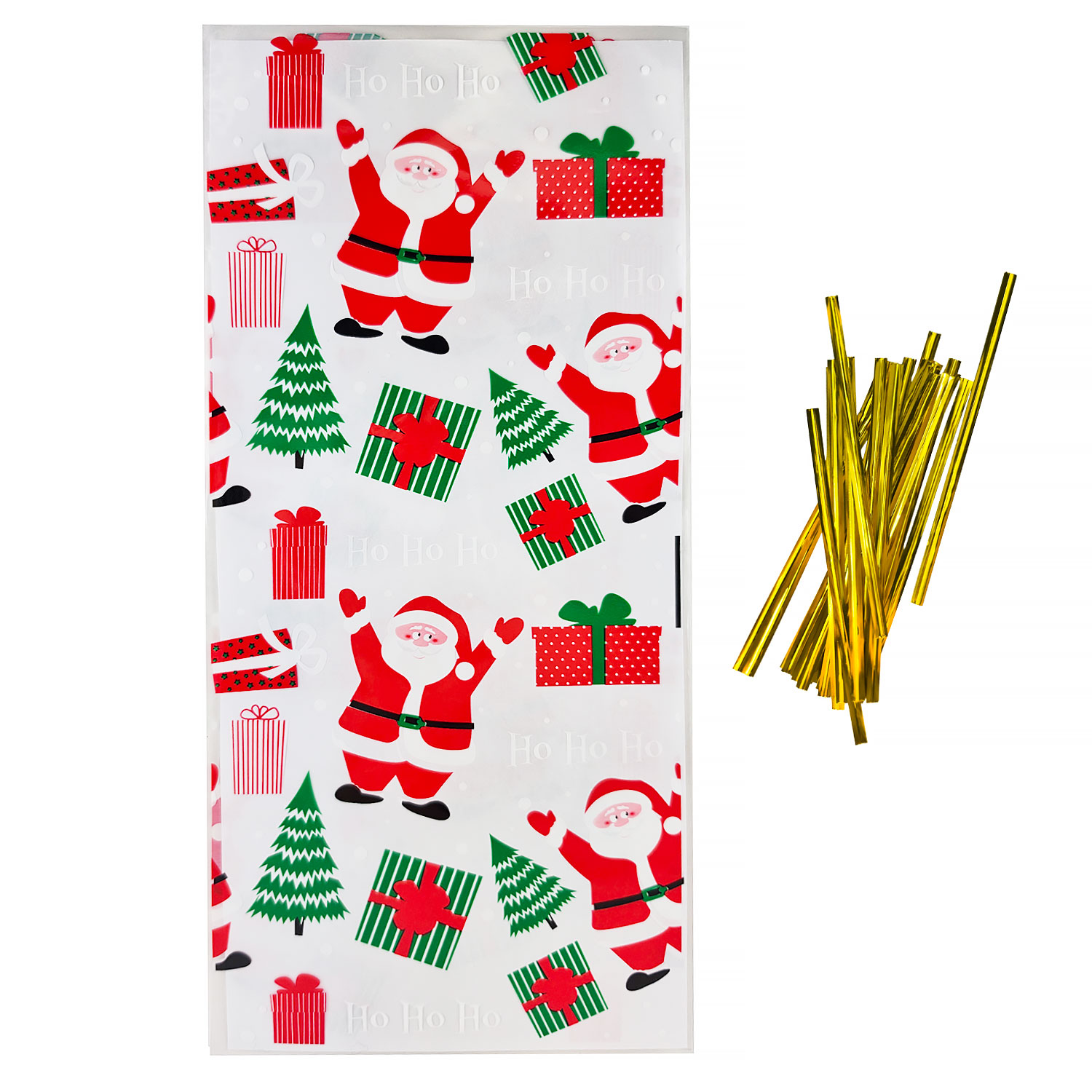 Santa and Gifts Treat Bags