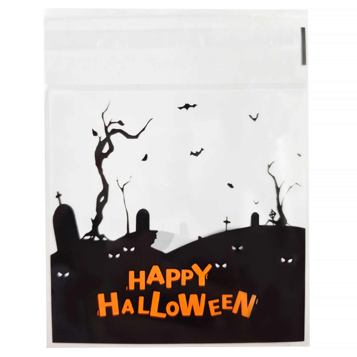 Halloween Graveyard Self-Sealing Treat Bags