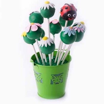 Spring Flower Cake Pops