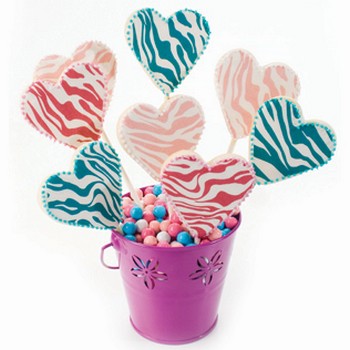 Wild Heart Valentine Cookie Bouquet
