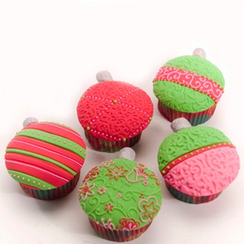 Ornament Cupcakes with Texture