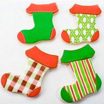 Christmas Stocking Cookies