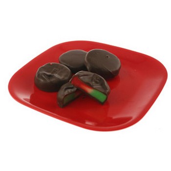 Red White and Green Peppermint Patties