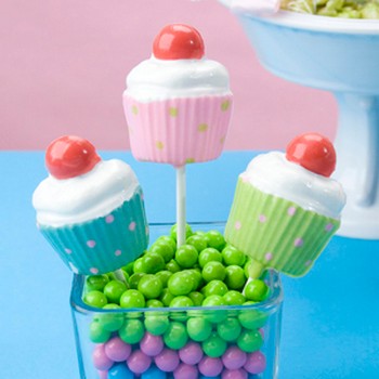 Cupcake Suckers