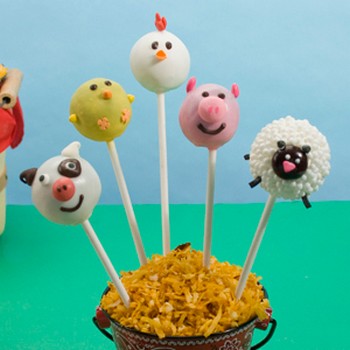 Barnyard Cake Pops