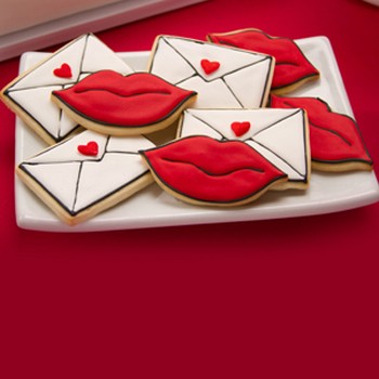 Sealed with a Kiss Cookies