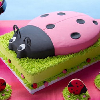 Ladybug Cake