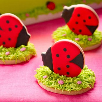 Ladybug 3D Cookies