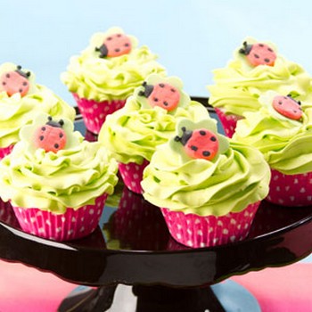 Ladybug Cupcakes