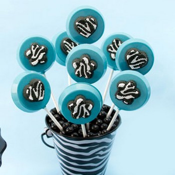 Zebra Print Suckers