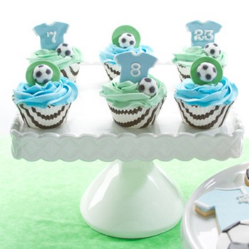 Soccer Team Cupcakes