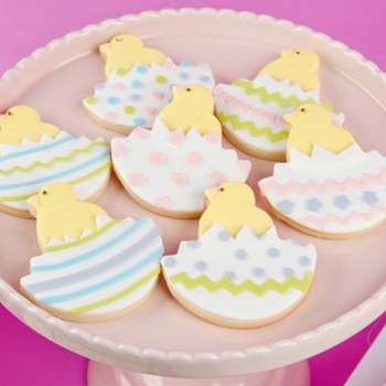 Cracked Egg Chick Cookies