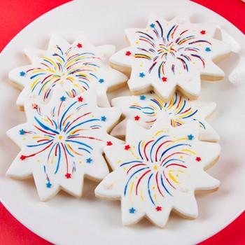 Firework Cookies