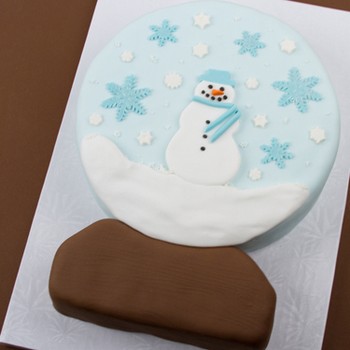 Snowglobe Cake