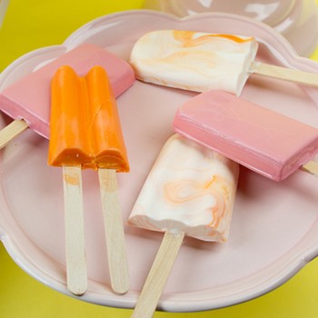 Creamsicle Candy Suckers