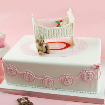 Baby Cradle Cake