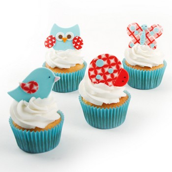 Fluttering Friends Cupcakes