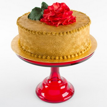 Golden Rose Cake