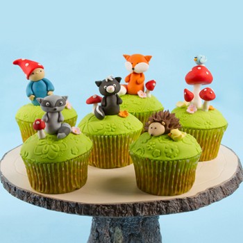 Woodland Creature Cupcakes