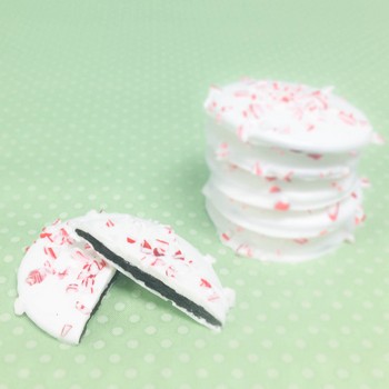 Peppermint Covered Chocolate Cookie
